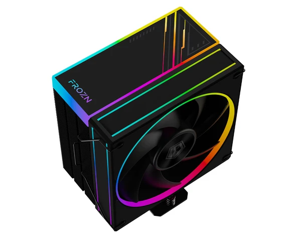 ID-COOLING FROZN A410 ARGB 4Pin PWM 120mm İşlemci Soğutucu - Resim 4