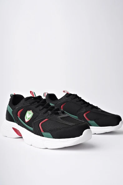 Amed Spor BRAİN Unisex Ortopedik Günlük Bağcıklı Sneaker Spor Ayakkabı  SİYAH 36 - 2