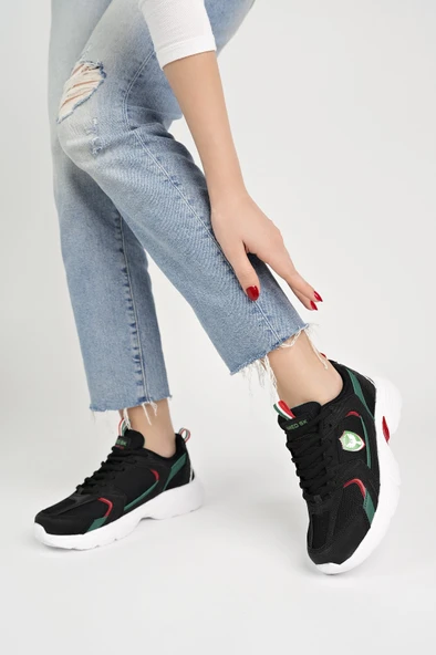 Amed Spor BRAİN Unisex Ortopedik Günlük Bağcıklı Sneaker Spor Ayakkabı  SİYAH 36 - 7