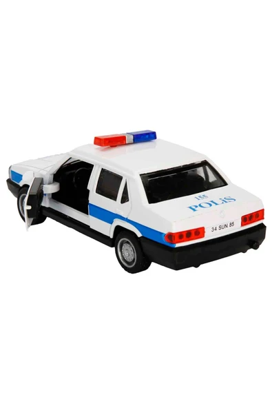 Nostaljik Çek Bırak Arabalar: 1:32 Ölçek, Sesli, Işıklı ve 13 cm Boyutunda! - 5