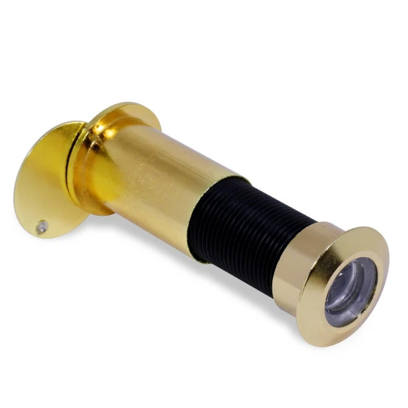 Kapaklı Kapı Dürbünü Çelik Kapı Gold 60-90 mm Ayarlanabilir