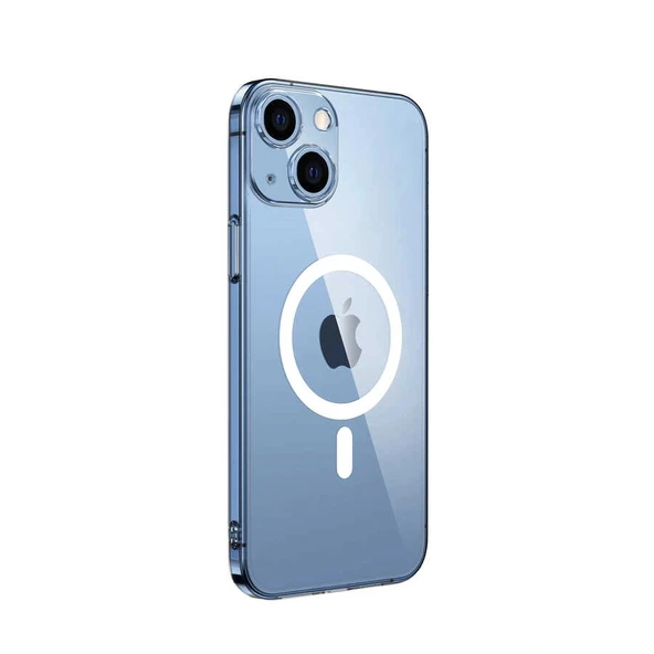 iPhone 14 Plus Kılıf Kamera Korumalı M-safe Sert PC Porto Kapak