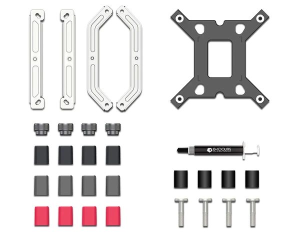 ID-COOLING FROZN A410 ARGB WHITE 4Pin PWM 120mm İşlemci Soğutucu - Resim 5