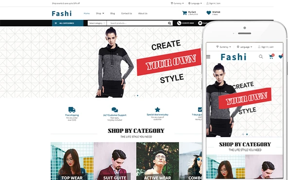 Fashi - Theme for Fashion Store - 1