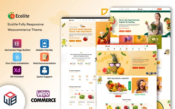 Ecolite - Multipurpose Grocery, Supermarket, Organic Food - 1