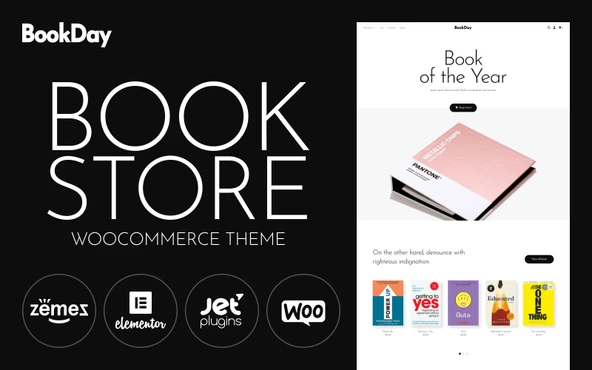BookDay - Clean and Rapid Online Bookstore - 1