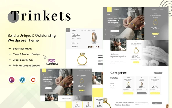 Trinkets - Stylish Jewelry & Imitation Store