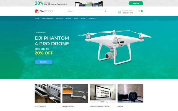 Electrinix - Electronics Shop
