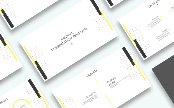 Minimal Presentation Google Slides Teması