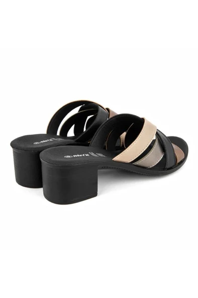Muya Anagram 33000-187 Anatomik Taban Kadın Terlik Bronz 36-40 - 3