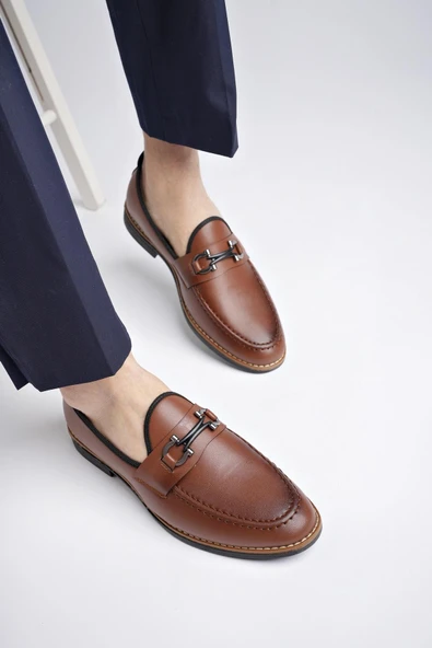 Muggo M7702 Garantili Erkek Günlük Klasik Casual Ayakkabı  TABA 41