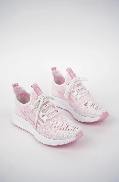 Muggo ULTRON Unisex Ortopedik Günlük Garantili Yürüyüş Koşu Sneaker Spor Ayakkabı  PUDRA 38 - 5