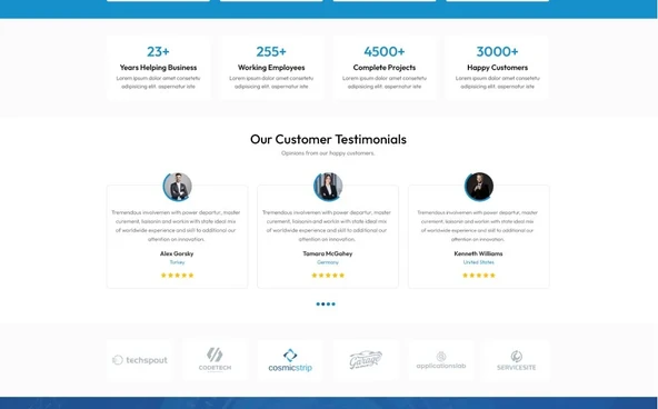 Technip – Technology & IT Solution HTML&CSS Teması - 2