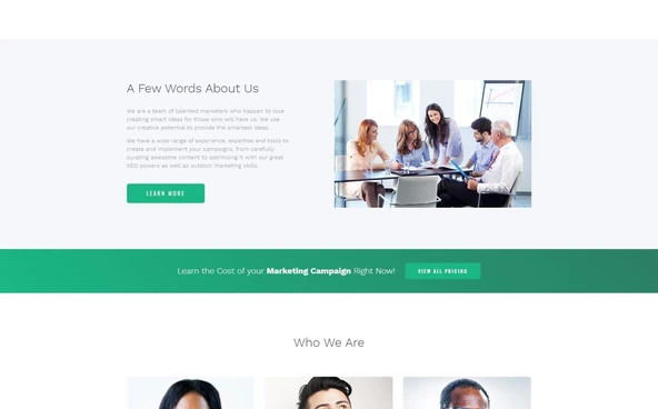 Profilab - Marketing Agency HTML&CSS Teması - 2