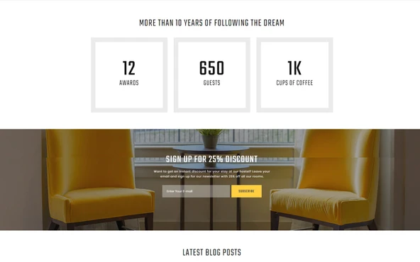 Visit Hostel - Hostel HTML&CSS Teması - 3