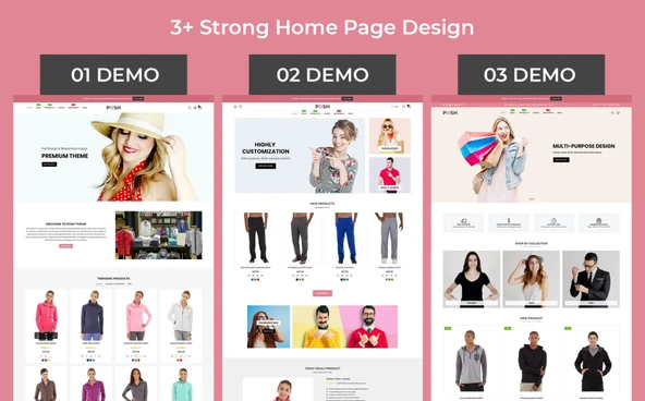 Posh - Fashion Magento Teması - 3