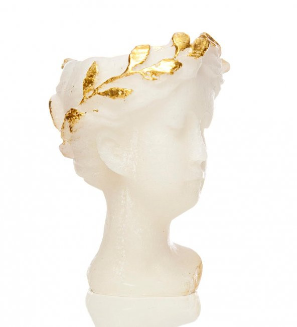 Antik Büst Mum - Küçük - 2