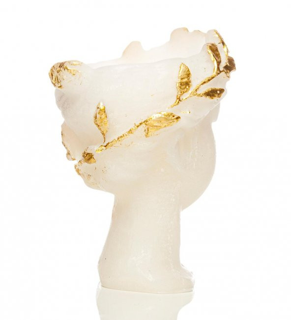 Antik Büst Mum - Küçük - 3