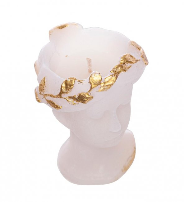 Antik Büst Mum - Küçük - 4