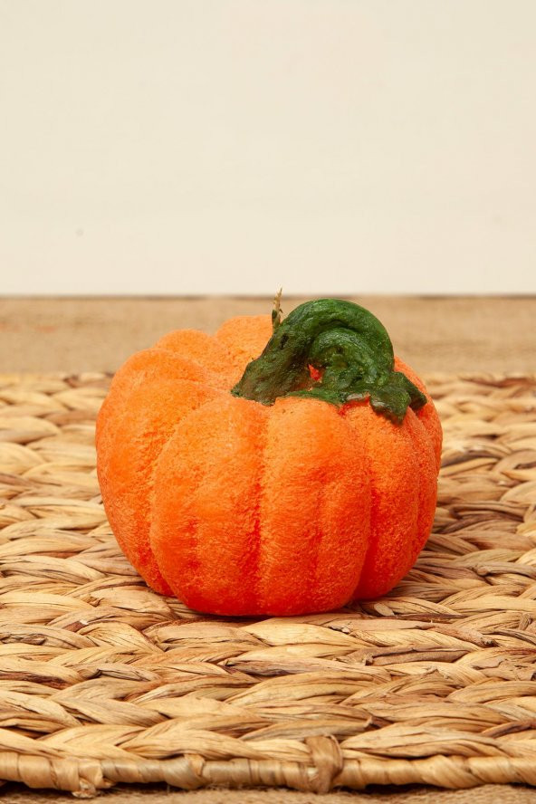 Mart Home Balkabağı Mum 10 cm