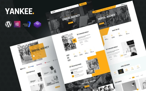 Yankee Elementor Wordpress Teması - 2
