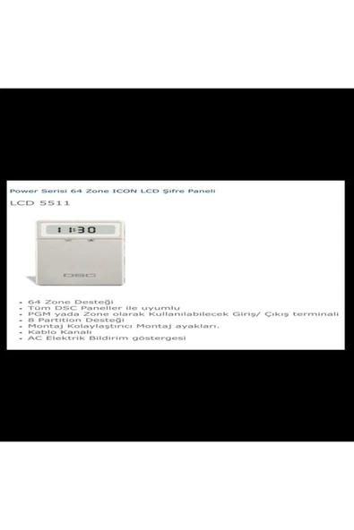 DSC 5511 KEYPAD LCD EKRANLI - 2