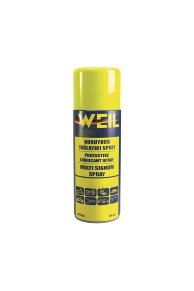 Weil Wg-40 Çok Amaçlı Koruyucu Yağlayıcı Bakım Spreyi 400ml
