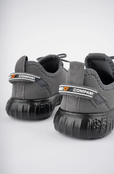 Muggo YUKON Unisex Ortopedik Günlük Garantili Yürüyüş Koşu Sneaker Spor Ayakkabı  FÜME 42 - 8