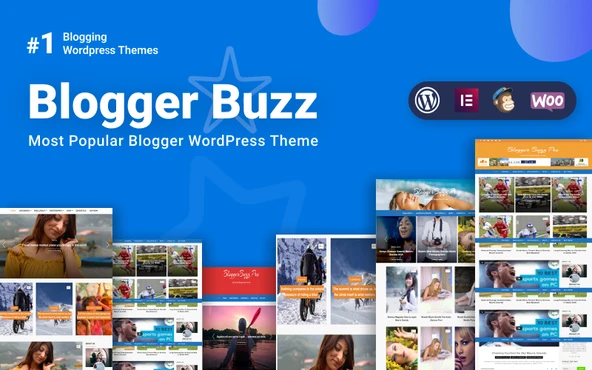 Blogger Buzz - Magazine Wordpress Teması - 1