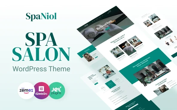 SpaNiol - Charming and Relaxing Spa Wordpress Teması - 1
