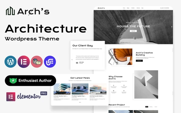 Arch s - Architecture Construction Wordpress Teması - 1