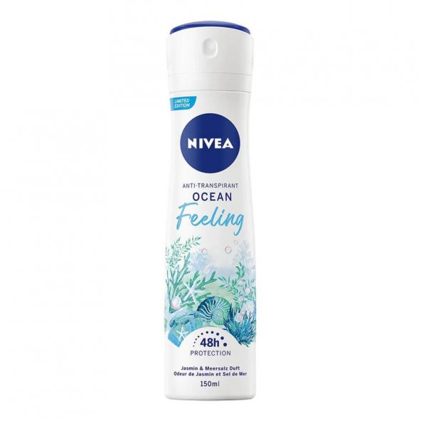 Nıvea Deodorant Ocean Feeling Bayan Sprey 150 Ml