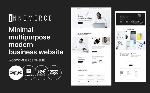 Innomerce - Business Multipurpose Minimal Wordpress Teması - 1