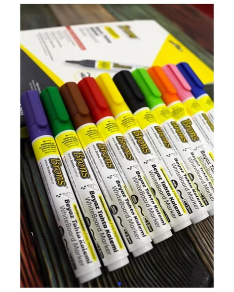 Brons Doldurulabilir Tahta Kalemi 10lu Set BR9511 - 2