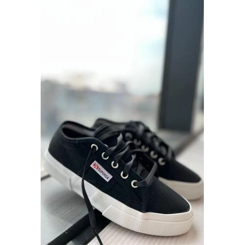 SUPERGA SİYAH KADIN AYAKKABI 36 SİYAH