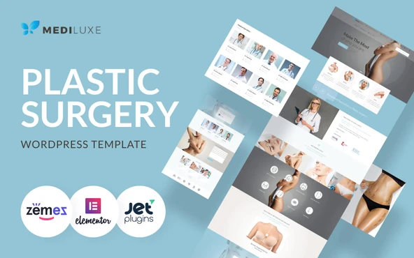 MediLuxe - Plastic Surgery Wordpress Teması