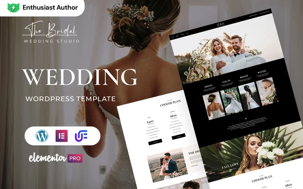 The Bridal - Wedding Studio Wordpress Teması