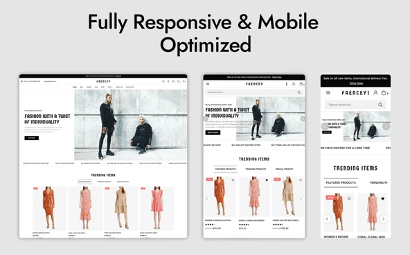 Faencey - Fashion & Clothing Store WooCommerce Teması - 2