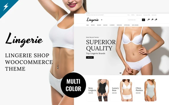Lingerie & Fashion WooCommerce Responsive Teması