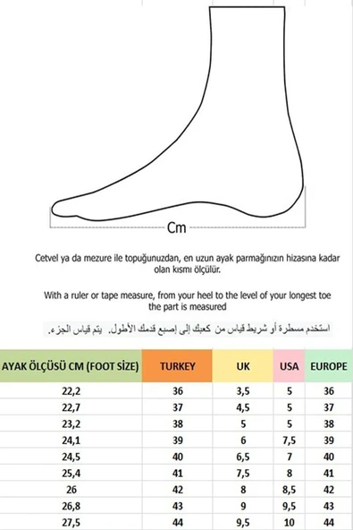 Muggo SVT01 Unisex  Sneaker Ayakkabı  SİYAH 44 - 3