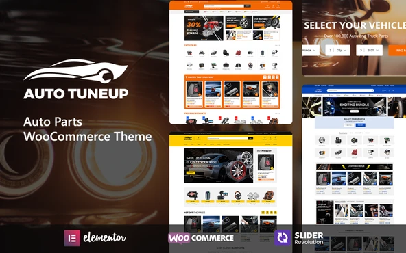 TuneUp - Auto Parts WooCommerce WordPress Teması