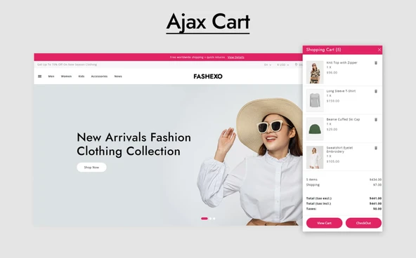 Fashexo - Fashion and Clothes Store PrestaShop Teması - 2