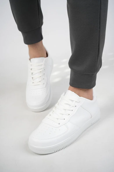 Muggo SVT01 Unisex  Sneaker Ayakkabı  BEYAZ 42 - 5