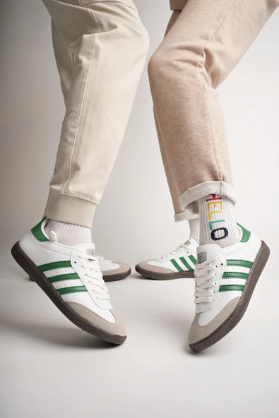 Muggo JABBAR Unisex Ortopedik Günlük Garantili Bağcıklı Yürüyüş Koşu Sneaker Spor Ayakkabı  YEŞİL 36 - 2