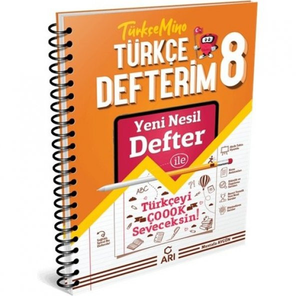Arı 8.Sınıf Türkçemino Türkçe Defterim