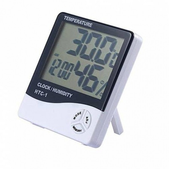 Termometre Dijital Nem Ölçer Sıcaklık Isı Alarmlı=(KARGO BEDAVA)=