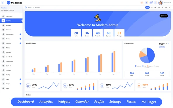 Modernize - Bootstrap 5 Admin Teması