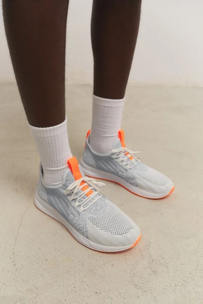 Muggo Ultraboost Unisex Ortopedik Günlük Garantili Yürüyüş Koşu Sneaker Spor Ayakkabı  MAVİ 44 - 8