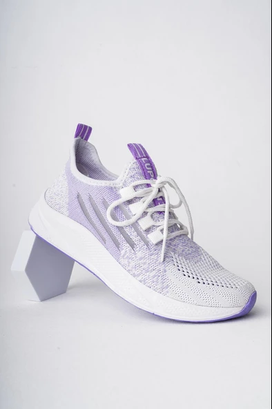 Muggo Ultraboost Unisex Ortopedik Günlük Garantili Yürüyüş Koşu Sneaker Spor Ayakkabı  MOR 37 - 6