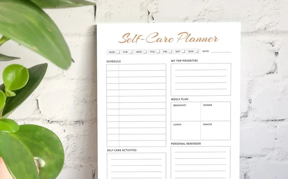 Self-Care Planner Teması - 3